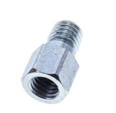 Prolongación de la boquilla de engrase M8x1,25 macho/hembra de acero 16mm