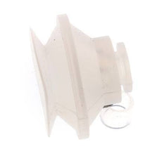 Ventosa de Fuelle 42mm Silicona Transparente Recorrido 9mm