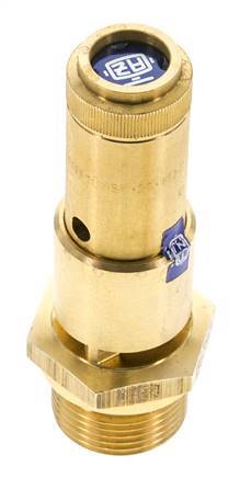 G Válvula de seguridad preajustada de latón de 3/4'' 0,3 bar (4,35 psi) DN 10