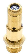 G Válvula de seguridad preajustada de latón de 3/4'' 0,4 bar (5,8 psi) DN 10