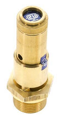 G Válvula de seguridad preajustada de latón de 3/4'' 0,4 bar (5,8 psi) DN 10
