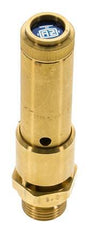 G Válvula de seguridad preajustada de latón de 1/2'' 27,2 bar (394,51 psi) DN 10