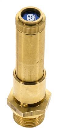 G Válvula de seguridad preajustada de latón 3/4'' 36 bar (522.14 psi) DN 10