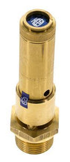 G Válvula de seguridad preajustada de latón de 3/4'' 40 bar (580.16 psi) DN 10