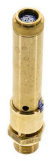 G Válvula de seguridad preajustada de latón de 1/2'' 44 bar (638.18 psi) DN 10