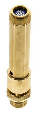 G Válvula de seguridad de latón de 1/2'' 45 bar (652.68 psi) DN 10