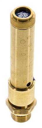 G Válvula de seguridad de latón de 1/2'' 45 bar (652.68 psi) DN 10