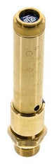 G Válvula de seguridad de latón de 1/2'' 45 bar (652.68 psi) DN 10