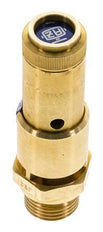 G Válvula de seguridad preajustada de latón de 1/2'' 4,3 bar (62,37 psi) DN 10