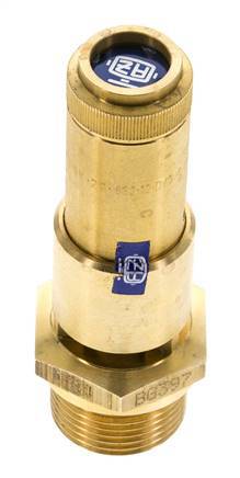 G Válvula de seguridad preajustada de latón 3/4'' 4,3 bar (62,37 psi) DN 10