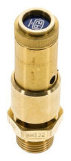 G Válvula de seguridad preajustada de latón de 1/2'' 5 bar (72.52 psi) DN 10