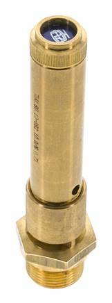 G Válvula de seguridad preajustada de latón de 3/4'' 50 bar (725,2 psi) DN 10