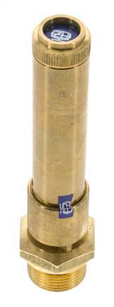 G Válvula de seguridad preajustada de latón de 3/4'' 50 bar (725,2 psi) DN 10