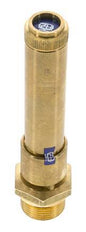 G Válvula de seguridad preajustada de latón de 3/4'' 50 bar (725,2 psi) DN 10