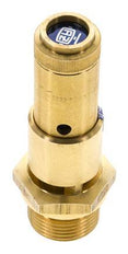 G Válvula de seguridad preajustada de latón de 3/4'' 7,5 bar (108,78 psi) DN 10