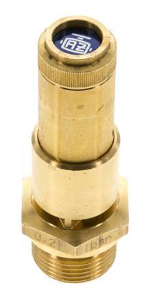 G Válvula de seguridad preajustada de latón de 3/4'' 8 bar (116.03 psi) DN 10