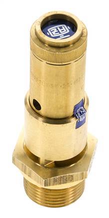 G Válvula de seguridad preajustada de latón de 3/4'' 8 bar (116.03 psi) DN 10