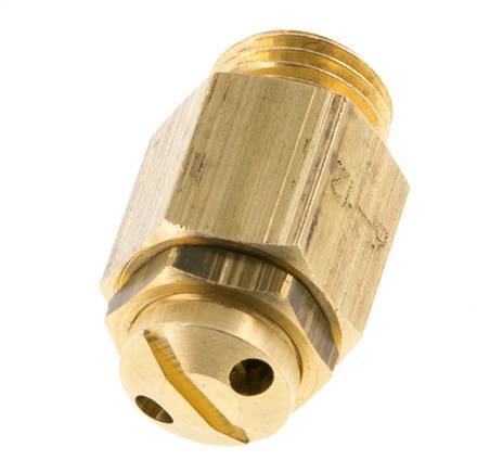 G Válvula de seguridad ajustable de 1/4'' de latón 6-12 bar (87,02-174,05 psi)