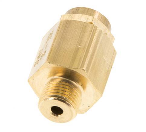 G Válvula de seguridad ajustable de latón de 1/8'' 16-32 bar (232,06-464,12 psi)