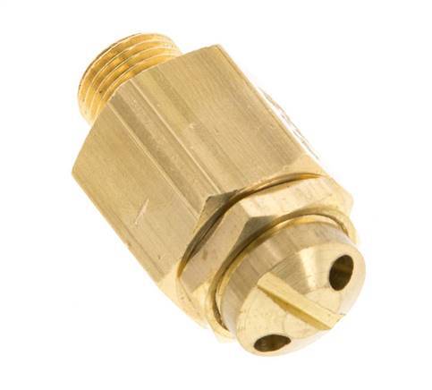 G Válvula de seguridad ajustable de latón de 1/8'' 16-32 bar (232,06-464,12 psi)