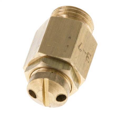 G Válvula de seguridad ajustable de 1/4'' de latón 3-7 bar (43,51-101,53 psi)