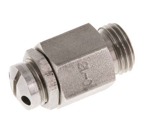 G 1/4'' Acero inoxidable 303 Válvula de seguridad ajustable 10-18 bar (145.04-261.07 psi)