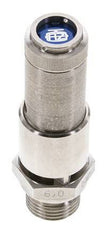 G 1/2'' Acero inoxidable 316 Ti Válvula de seguridad preajustada 3 bar (43.51 psi) DN 10