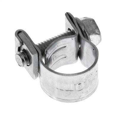 sl-10 mini abrazadera de manguera acero galvanizado 8-10mm