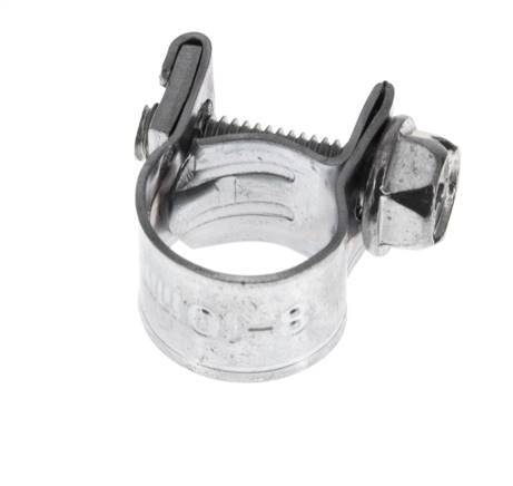 sl-10 mini abrazadera de manguera acero galvanizado 8-10mm