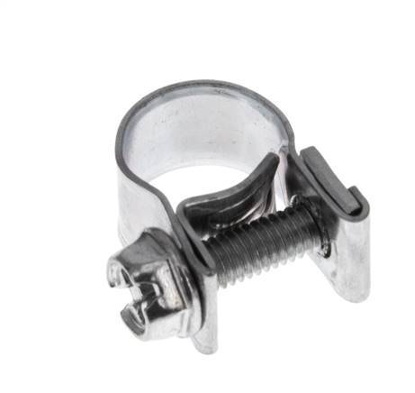 sl-10 mini abrazadera de manguera acero galvanizado 8-10mm
