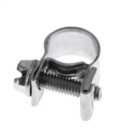 sl-10 mini abrazadera de manguera acero galvanizado 8-10mm