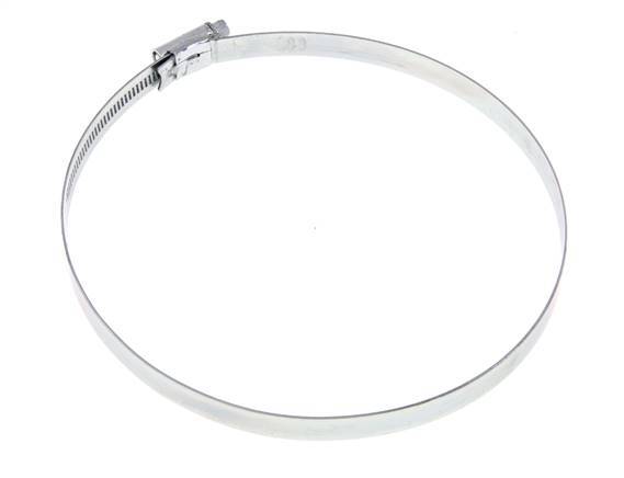 150 - 170 mm Hose Clamp with a Galvanised Steel 12 mm band - Ideal [2 Pieces]