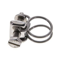 abrazadera de manguera de 15 - 18 mm Acero galvanizado