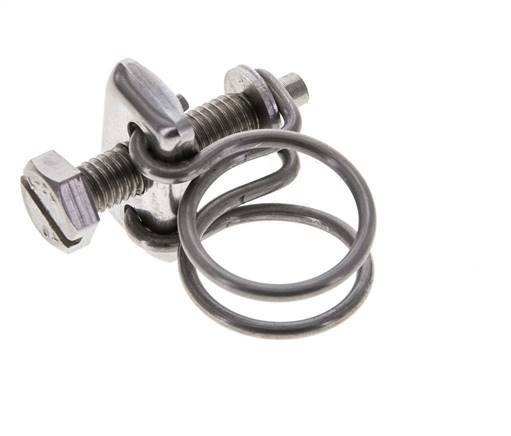 abrazadera de manguera de 15 - 18 mm Acero galvanizado