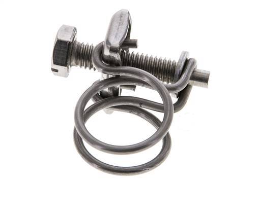 abrazadera de manguera de 15 - 18 mm Acero galvanizado
