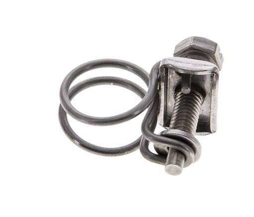 abrazadera de manguera de 15 - 18 mm Acero galvanizado