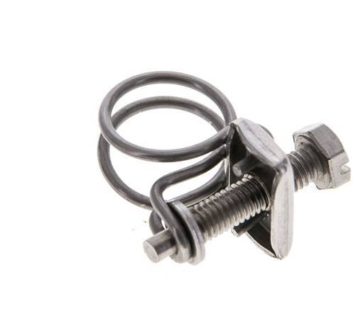 abrazadera de manguera de 15 - 18 mm Acero galvanizado