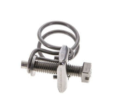 abrazadera de manguera de 15 - 18 mm Acero galvanizado
