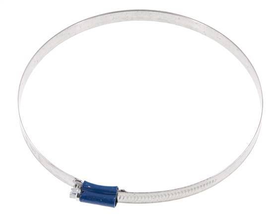 160 - 180 mm Hose Clamp with a Galvanised Steel 12 mm band - Aba [2 Pieces]