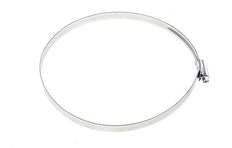Abrazadera de manguera de 230 - 250 mm con banda de acero galvanizado de 12 mm - Ideal [2 piezas]