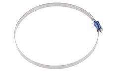 abrazadera de manguera de 290 - 310 mm con banda de acero galvanizado de 12 mm - Aba