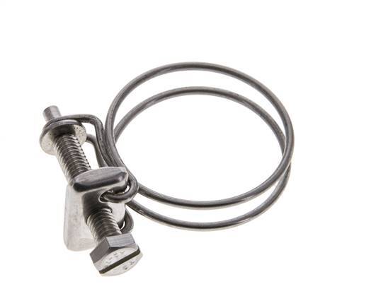35 - 40 mm Hose Clamp Stainless Steel 304 [2 Pieces]