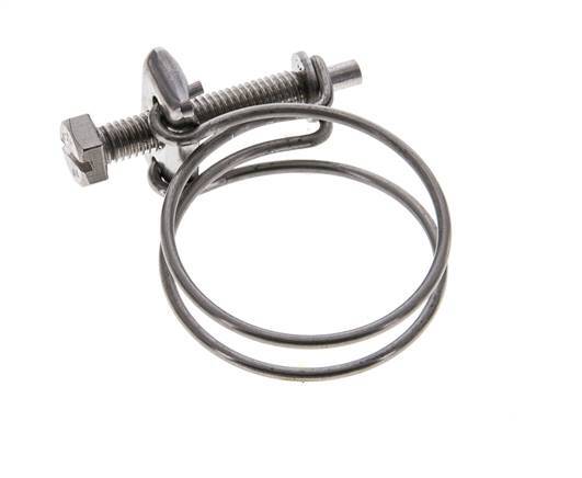 35 - 40 mm Hose Clamp Stainless Steel 304 [2 Pieces]