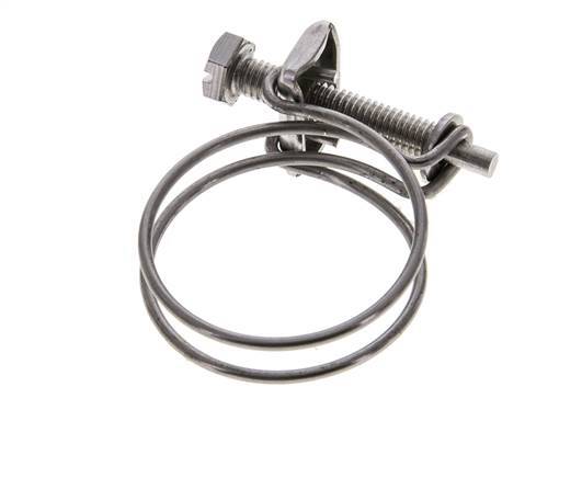35 - 40 mm Hose Clamp Stainless Steel 304 [2 Pieces]