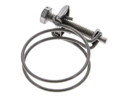 abrazadera de manguera de 38 - 43 mm Acero galvanizado