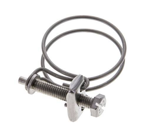 abrazadera de manguera de 38 - 43 mm Acero galvanizado