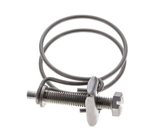 abrazadera de manguera de 38 - 43 mm Acero galvanizado
