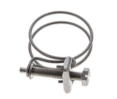 abrazadera de manguera de 38 - 43 mm Acero galvanizado