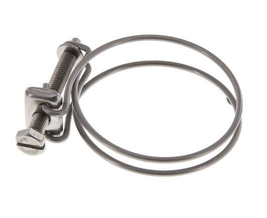 abrazadera de manguera de 54 - 60 mm Acero galvanizado