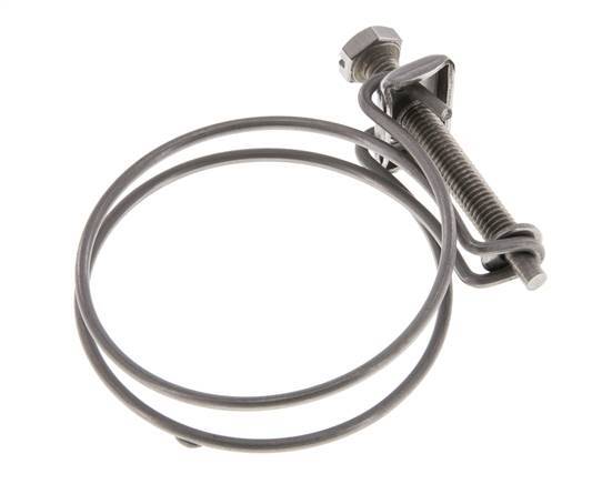 abrazadera de manguera de 54 - 60 mm Acero galvanizado